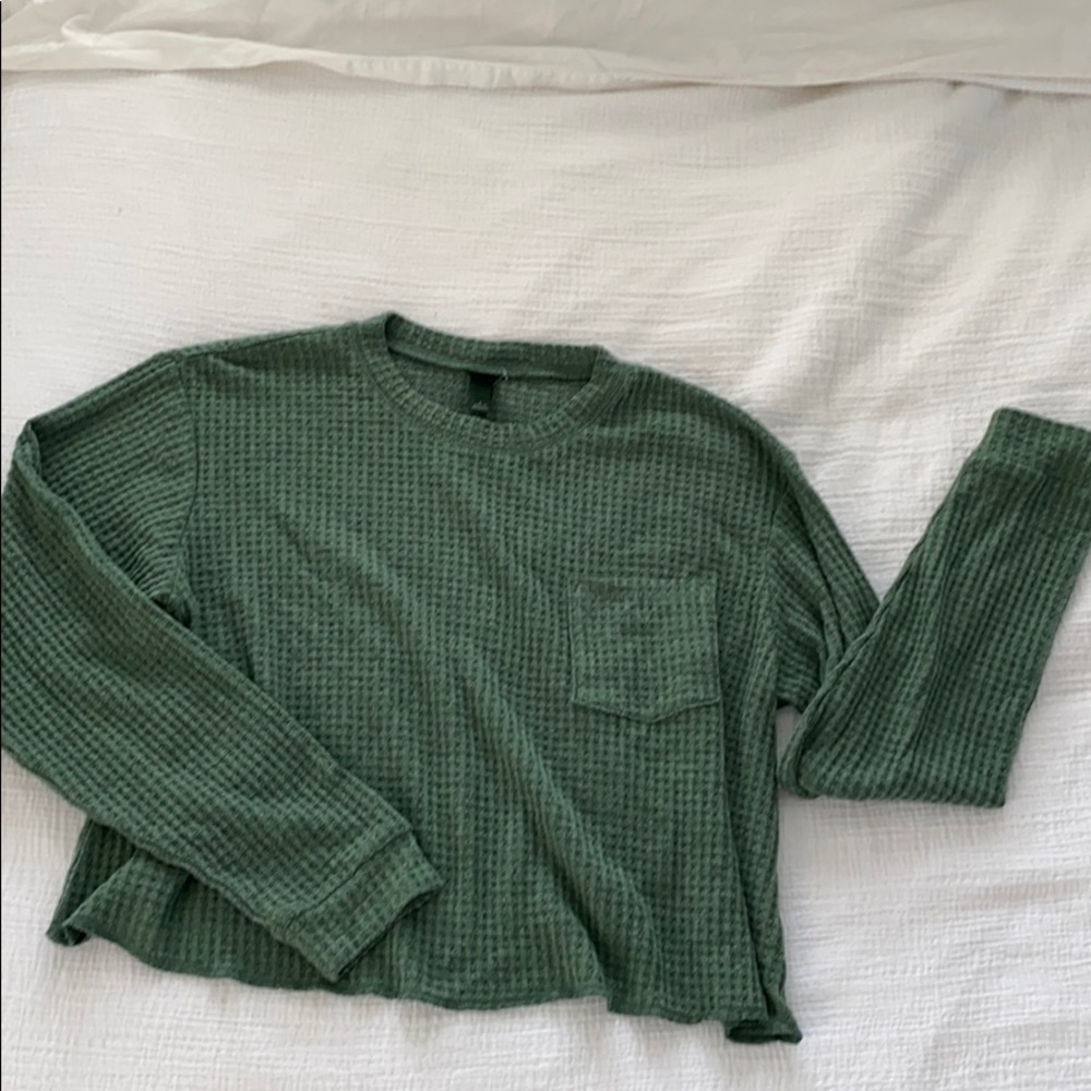 Cropped thermal top